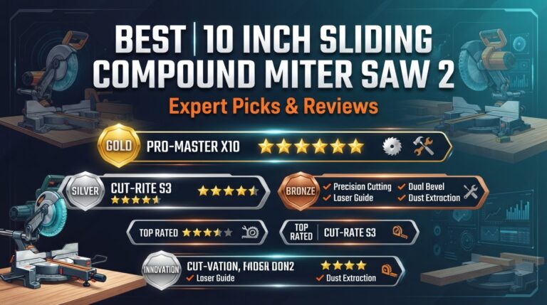 7 Best 10 Inch Sliding Compound Miter Saw 2: Expert Reviewed 2026