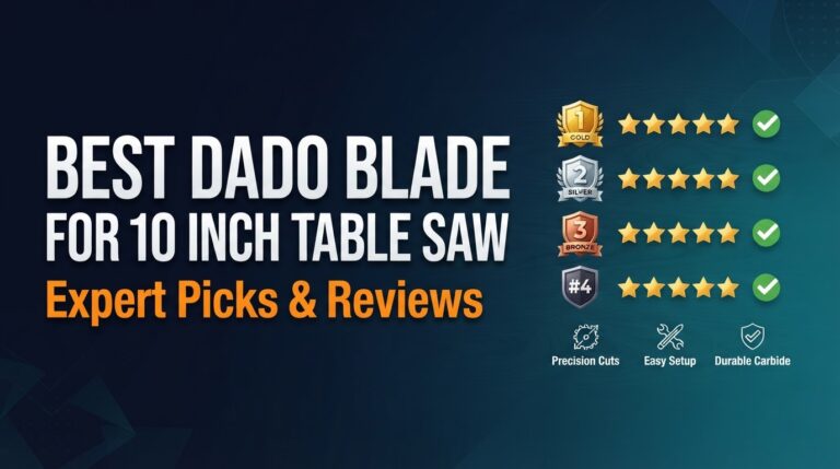 5 Best Dado Blade For 10 Inch Table Saw: Expert Reviewed 2026