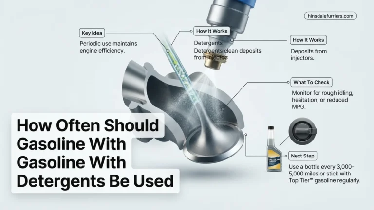 How Often Should Gasoline With Detergents Be Used in 2026