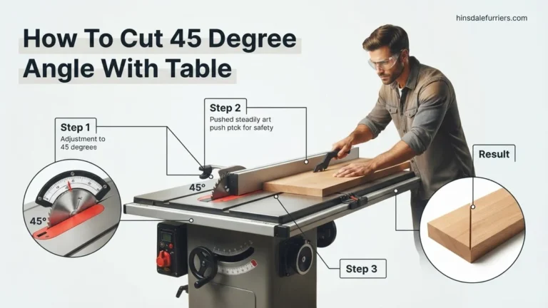 How To Cut 45 Degree Angle With Table Saw Step By Step 2026