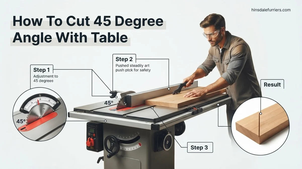 How To Cut 45 Degree Angle With Table Saw How To Cut 45 Degree Angle With Table Saw visual guide showing the main topic and key context