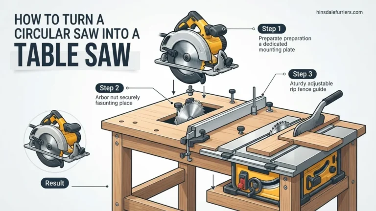 How To Turn A Circular Saw Into A Table Saw 2026
