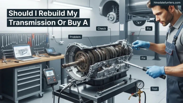 Should I Rebuild My Transmission Or Buy A New One 2026