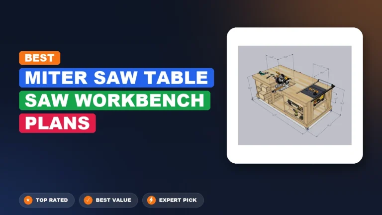 1 Best Miter Saw Table Saw Workbench Plans: Top Rated 2026