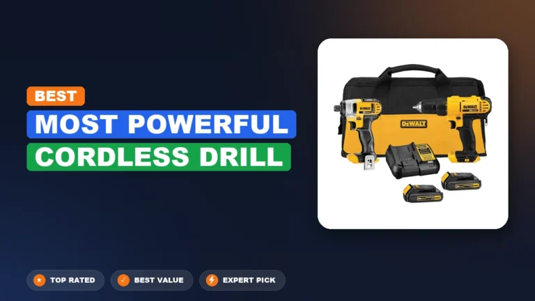 10 Best Most Powerful Cordless Drill 2026 – Expert Picks & Ranked