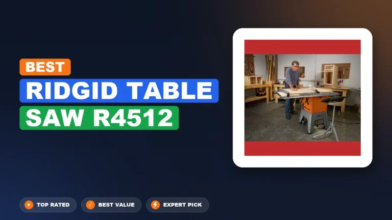 1 Best Ridgid Table Saw R4512 2026 – Tested, Rated & Ranked