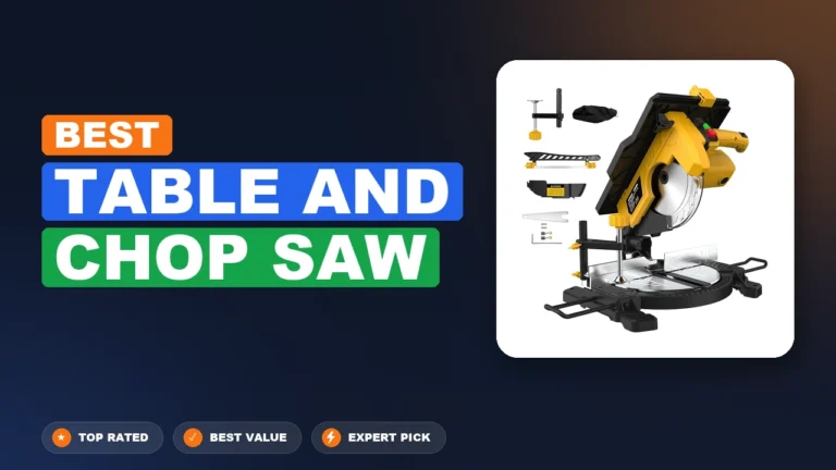 5 Best Table And Chop Saw 2026 – Top Rated & Reviewed