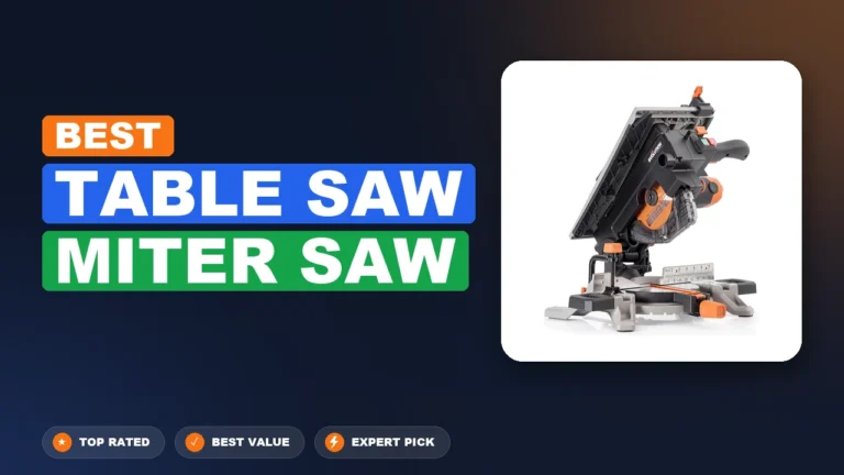 5 Best Table Saw Miter Saw 2026 – Expert Tested & Ranked